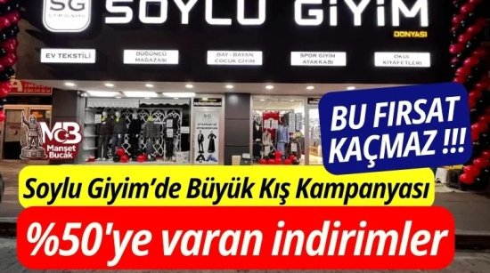 Bucak Soylu Giyim'de Büyük Kış Kampanyası Başladı!
