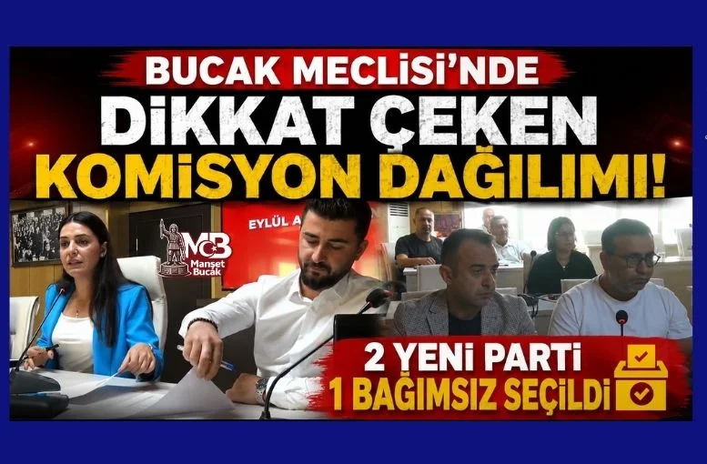 Bucak Belediye Meclisinde Komisyon Üyeleri Belli Oldu: İşte yeni üyeler