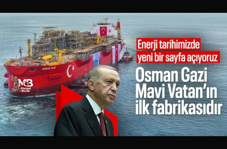 Cumhurbaşkanı Erdoğan: Osman Gazi, Mavi Vatan'ın ilk fabrikasıdır